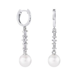 Pendientes Plata Esfera Argyor MRM 8mm (AG)79B0306TD1 Topacios Perlas