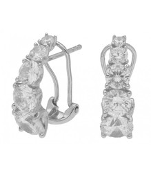 Pendientes Plata Liska LAD3078A Circonitas