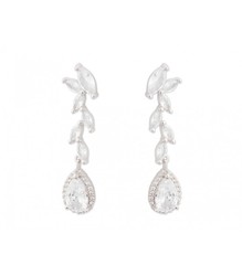 Pendientes Plata Liska LAD3103A Colgante Circonitas