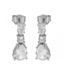 Orecchini in Argento Liska LAD4726A Ciondolo Zircone