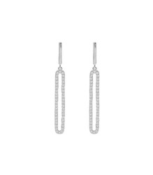 Boucles d'oreilles Liska en argent LAD7232A, pendentif en Zircon