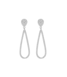 Pendientes Plata Liska LAD7249A Colgante Circonitas