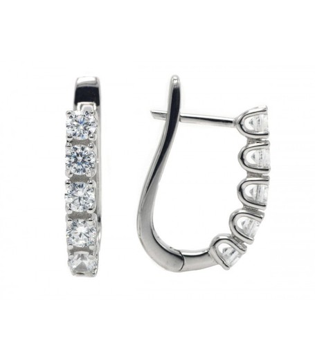 Boucles d'oreilles Liska Argent LPZ026A Zircone