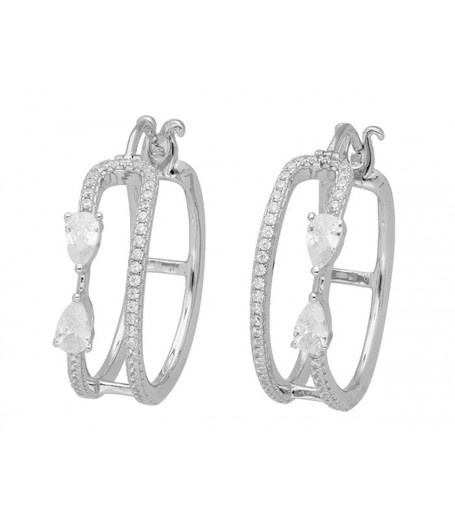 Pendientes Plata Liska LPZ070A Circonitas