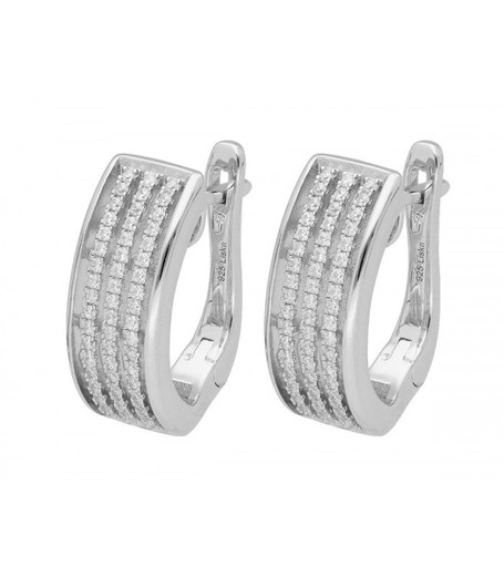 Boucles d'oreilles Liska Argent LPZ073A Zircone