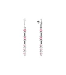 Pendientes Plata Liska LSW0190A-RLR Colgante Perlas Cristales