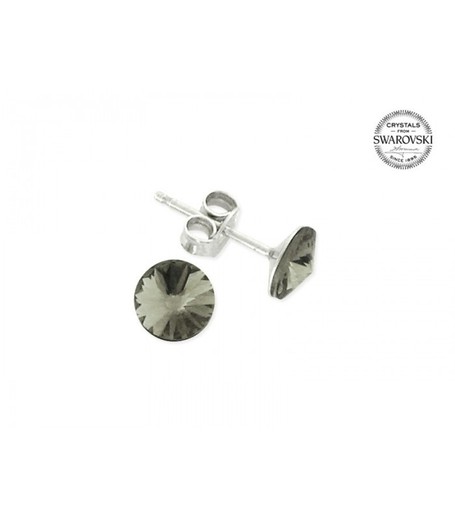 Pendientes Plata Liska LSW029A-G Circonita Verde