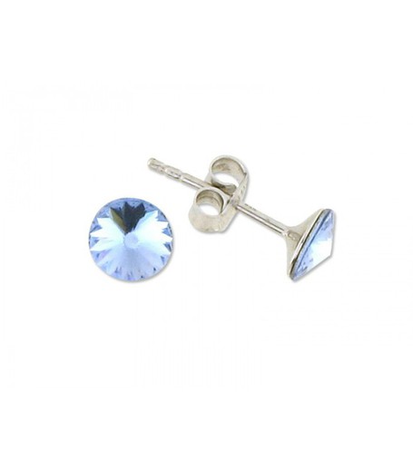 Pendientes Plata Liska LSW029A-LS Circonita Azul