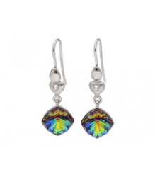 Pendientes Plata Liska LSW3199A-VM Cristal Multicolor