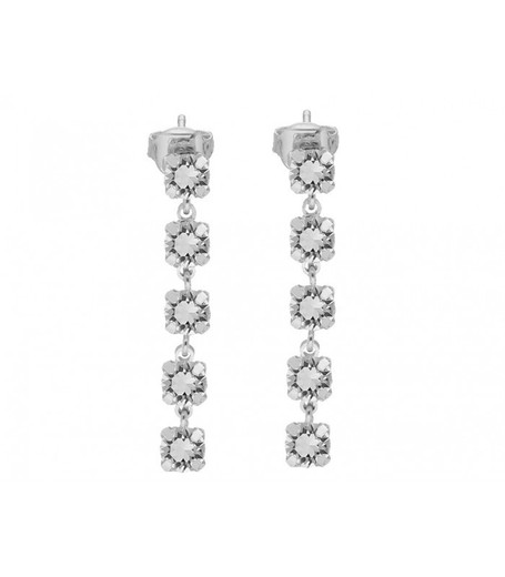 Boucles d'oreilles Liska en argent LSW4350A, pendentif en Zircon