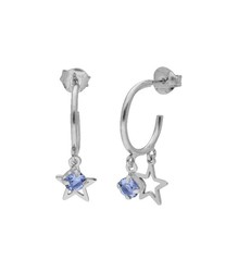 Pendientes Plata Liska LSW4384A-A Semiaro Colgante Estrella