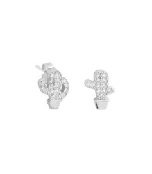 Pendientes Plata Liska MED316A Cactus Circonitas