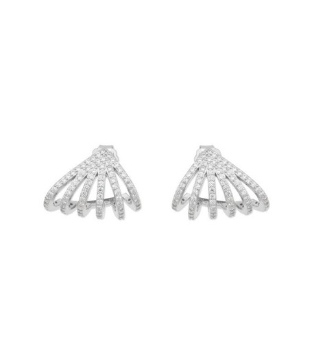 Pendientes Plata Liska MED339A Circonitas