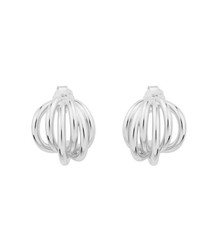 Pendientes Plata Liska MED342A Barras Curvadas