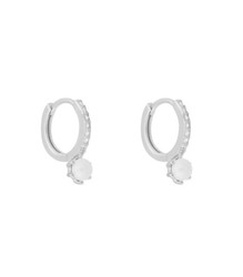 Pendientes Plata Liska MED348A Perla Circonitas