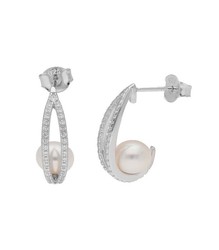 Pendientes Plata Liska MEP020A Perla Circonitas