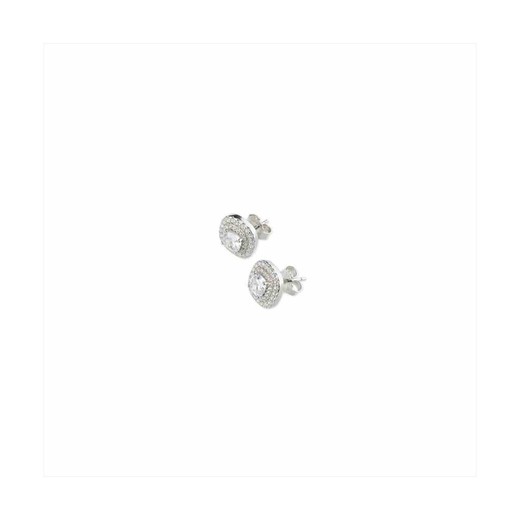 Pendientes Plata Sovrani 1cm J8613 Circonitas