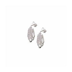 Pendientes Plata Sovrani 2,5cm J9445 Circonitas