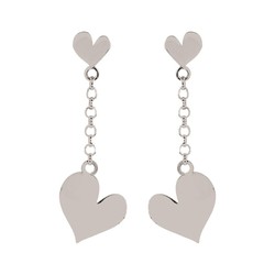 Pendientes Plata Sovrani AVP266 Corazones