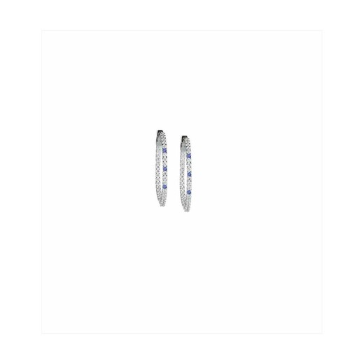 Pendientes Plata Sovrani J8646 Circonitas Zafiros