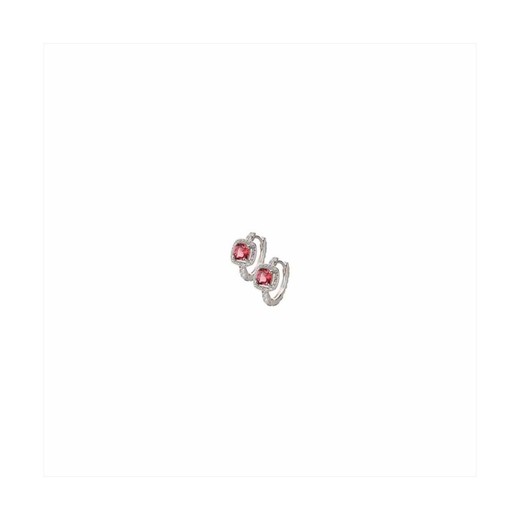 Pendientes Plata Sovrani J9475 Circonitas Cristal Rojo