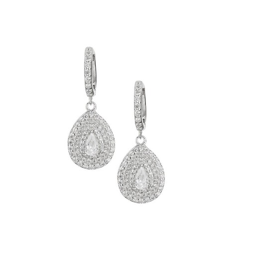 Pendientes Plata Sovrani J9810 Circonitas Oval