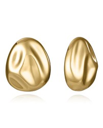 Pendientes Viceroy Acero Dorado 3,2cm Mujer 15160E01012 Abolladuras