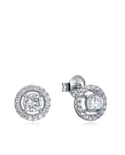 Boucles d'Oreilles Viceroy Femme Argent Zircons 13013E000-30