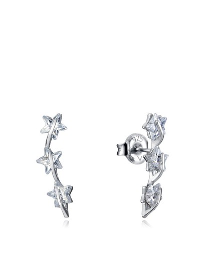 Viceré Donna Argento Zirconia Stella Orecchini 13003E000-30