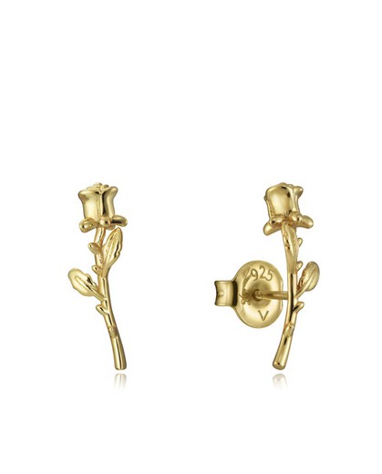 Boucles d'Oreilles Femme Viceroy Argent Or Rose Climber 13004E100-30