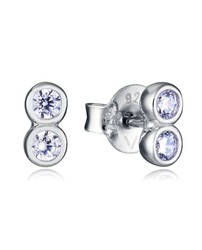 Pendientes Viceroy Plata 0,6cm Mujer 2308E000-30 Circonitas