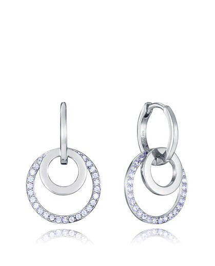 Pendientes Viceroy Plata 1,5cm 13052E000-30 Circonitas