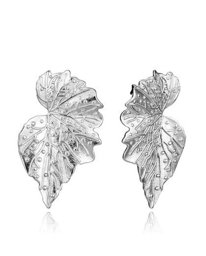 Pendientes Viceroy Plata 2,7cm Mujer 2313E000-00 Hoja