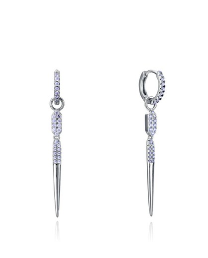 Pendientes Viceroy Plata 4,6cm Mujer 2322E000-30 Circonitas