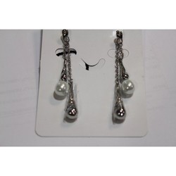 Pendientes Xernus Acero 3019-AA Perlas