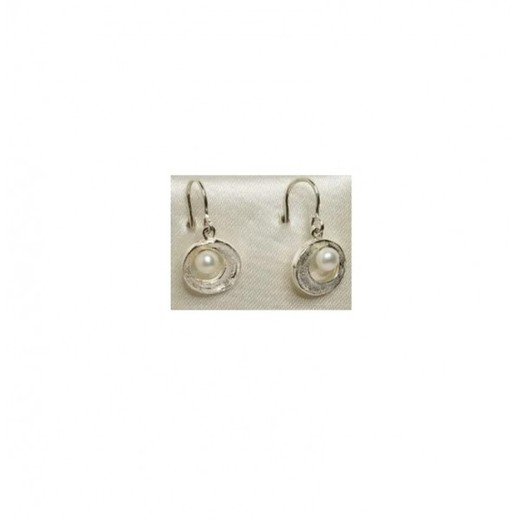 Pendientes Xernus Plata 3NF2769 Esferico Con Perla