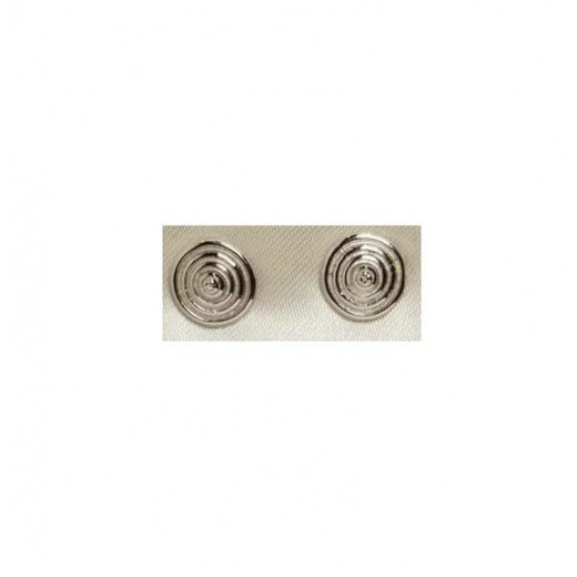 Pendientes Xernus Plata 3XE2931 Espiral Chatón