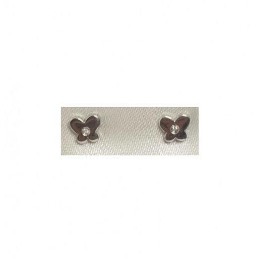 Pendientes Xernus Plata 3XE3104 Mariposa Con Circonita