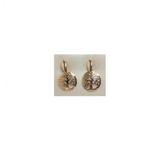 Pendientes Xernus Plata Dorada 3XE3075A Arbol De La Vida