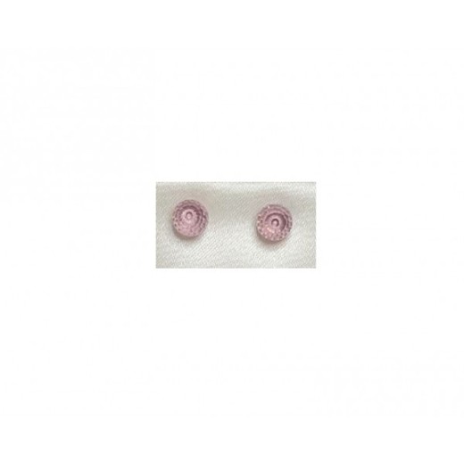 Pendientes Xernus Plata NF1853 Esfera Rosa