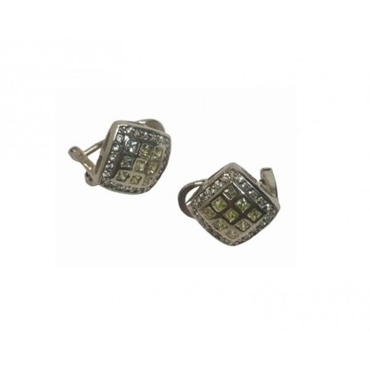 Pendientes Xernus Plata NF1869 Circonitas