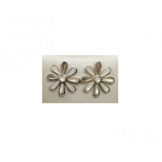 Pendientes Xernus Plata NF1885 Flor Esmaltada