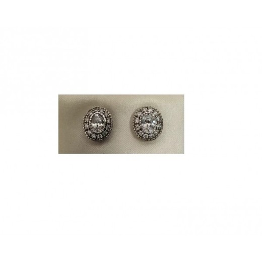 Pendientes Xernus Plata NF2848 Chatón Circonitas