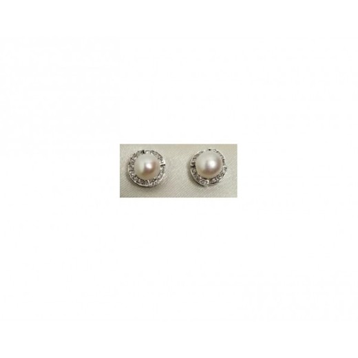 Pendientes Xernus Plata NF3311 Perlas Circonitas