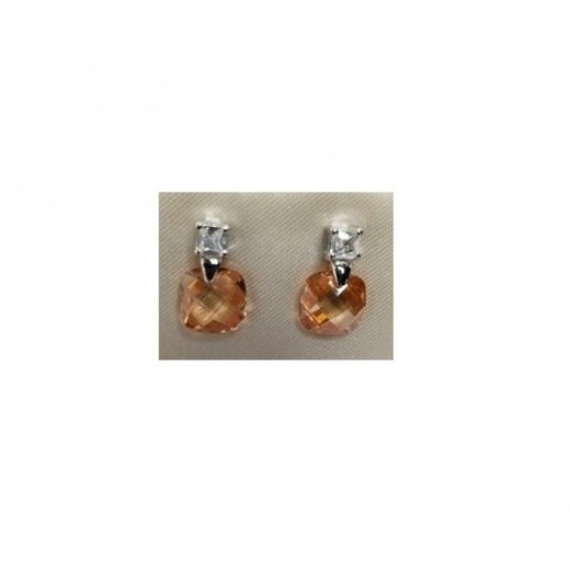 Pendientes Xernus Plata NF4803 Circonita Y Topacio