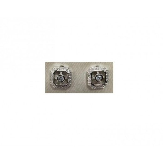 Pendientes Xernus Plata NF4814 Circonitas