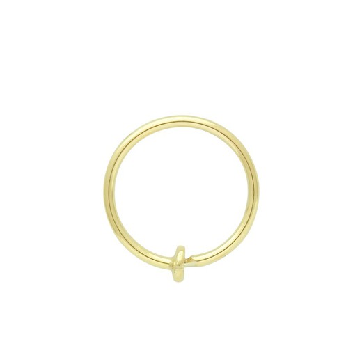 Piercing aus 18-karätigem Gold, Durchmesser 9 mm, 0202123