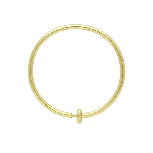 Piercing aus 18-karätigem Gold, 13 mm Durchmesser, 0202149