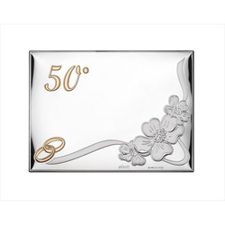 Placa Commemorativa 13x18cm EV9075/13C Aliances Flors 50 Anys