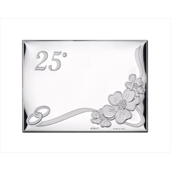 Placa Conmemorativa 13x18cm EV9075/13V Alianzas Flores 25 Años